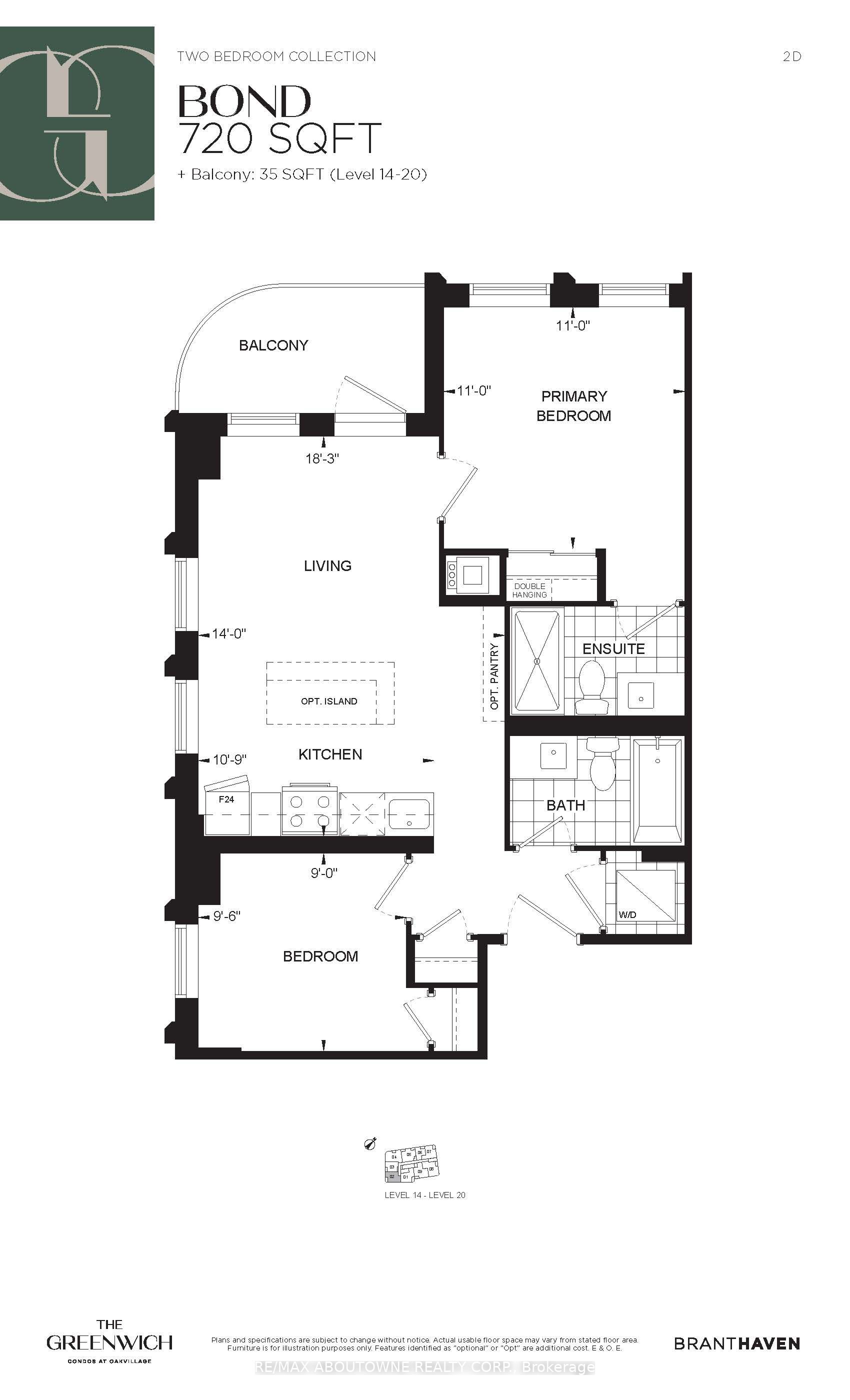 20 – 3240 William Colston Avenue, Oakville ‣ W12572916 20 – 3240 William Colston Avenue, Oakville ‣ W12572916